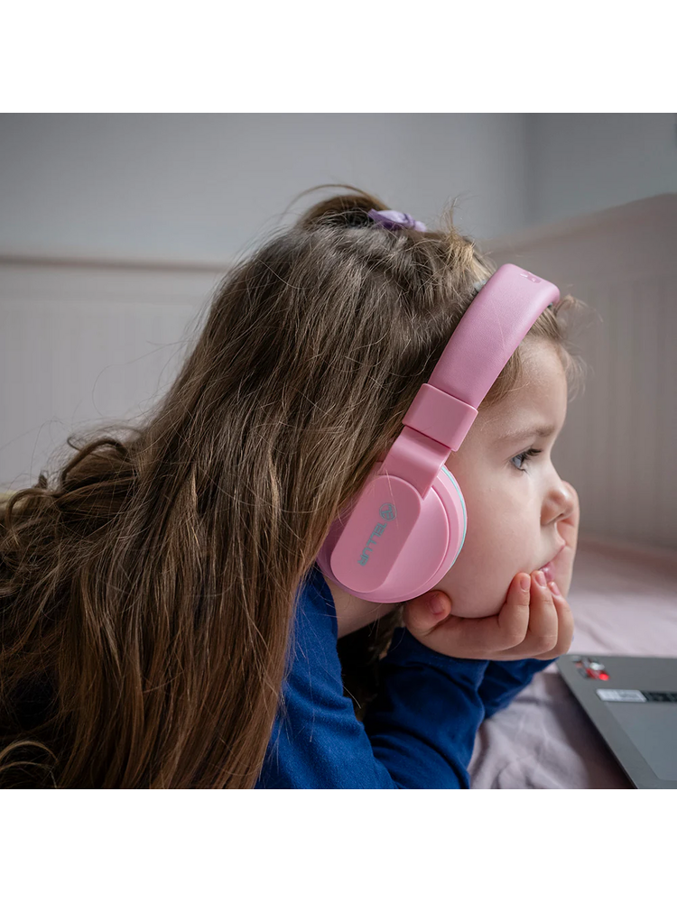 Tellur Buddy Bluetooth Over-Ear Headphones Pink