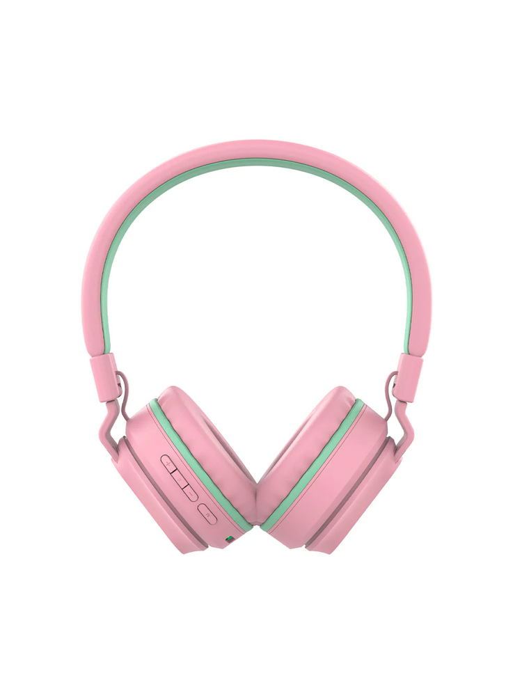 Tellur Buddy Bluetooth Over-Ear Headphones Pink