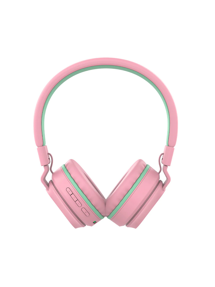 Tellur Buddy Bluetooth Over-ear Headphones Pink