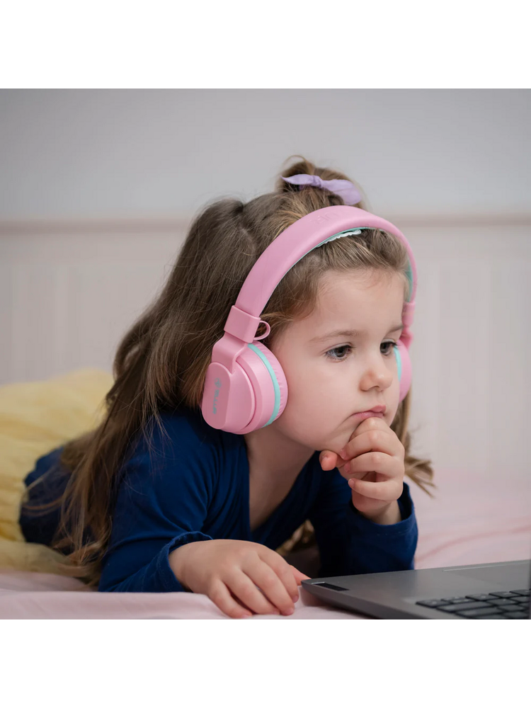 Tellur Buddy Bluetooth Over-Ear Headphones Pink