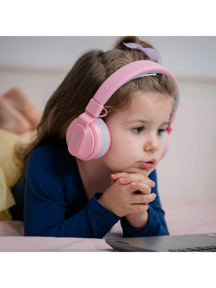 Tellur Buddy Bluetooth Over-Ear Headphones Pink