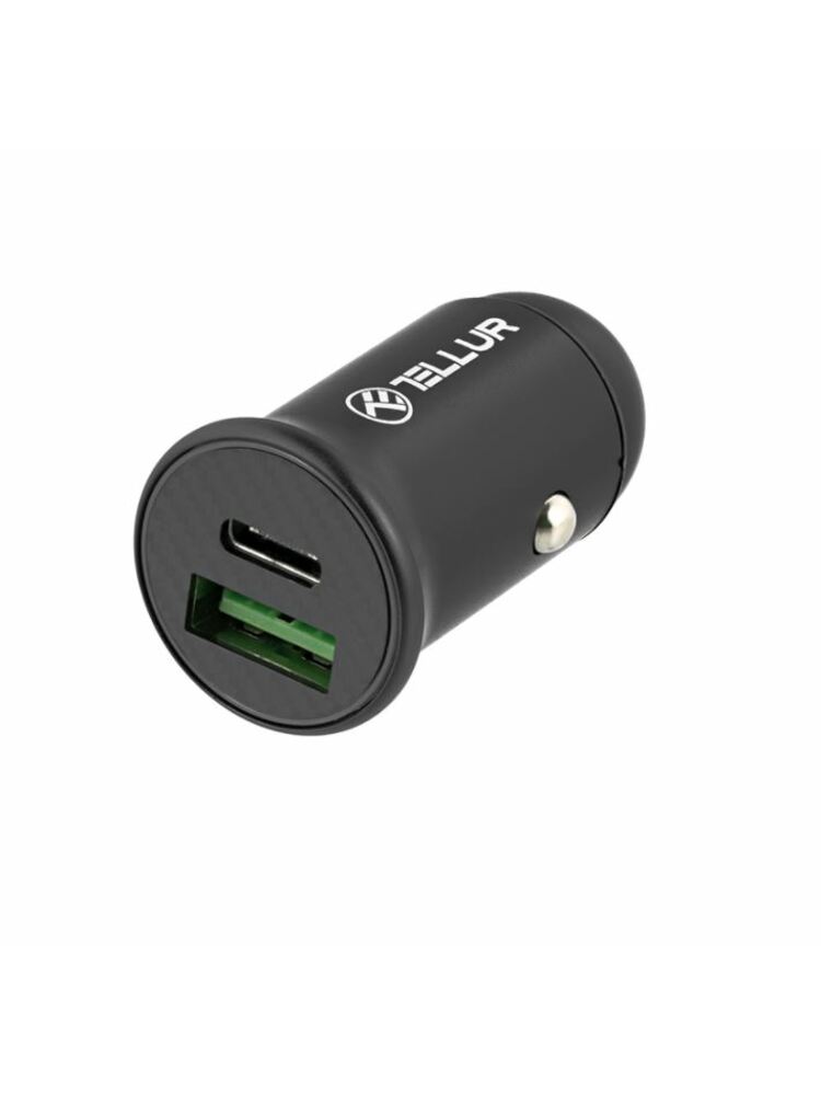 Tellur Car Charger PD60W QC30W FCC7 black