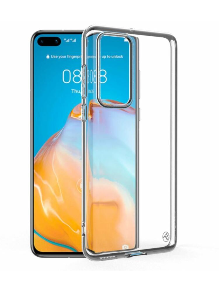 Tellur Cover Basic Silicone for Huawei P40 transparent