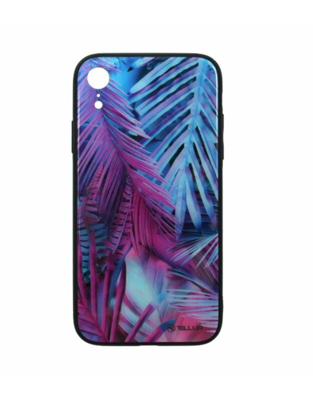 Tellur Cover Glass print for iPhone XR palm