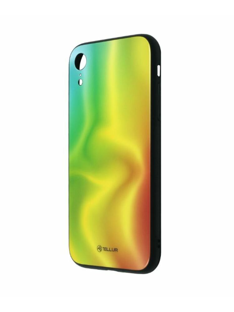 Tellur Cover Glass print for iPhone XR silk