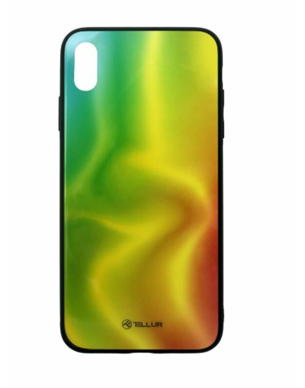 Tellur Cover Glass print for iPhone XS MAX silk