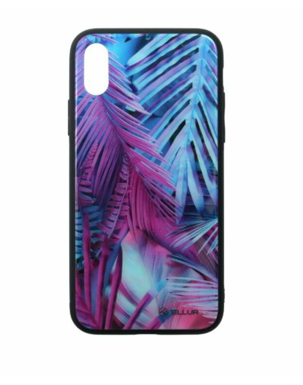 Tellur Cover Glass print for iPhone XS palm