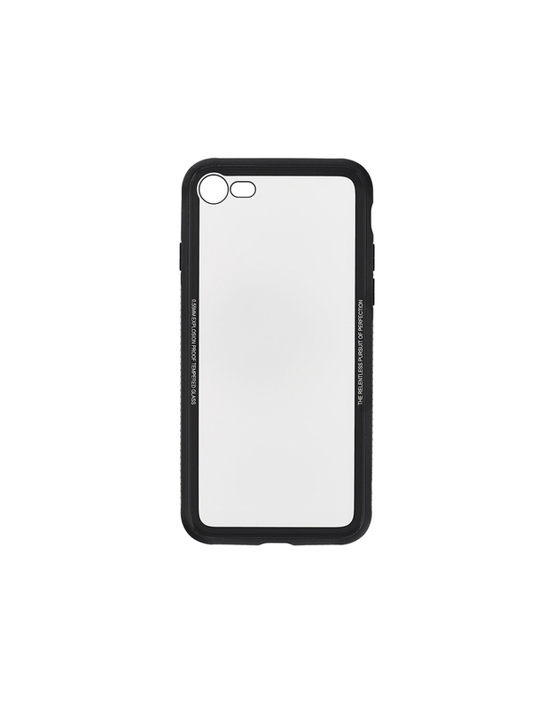 Tellur Cover Glass Simple for iPhone 8 black