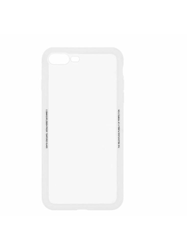 Tellur Cover Glass Simple for iPhone 8 Plus white