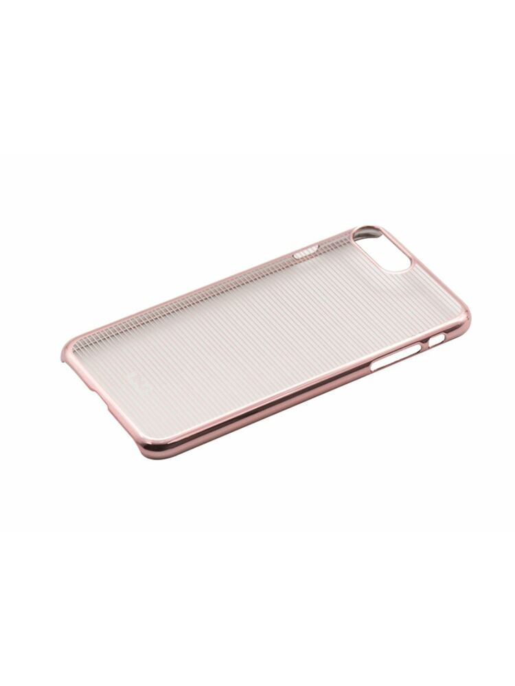 Tellur Cover Hard Case for iPhone 7 Plus Horizontal Stripes rose