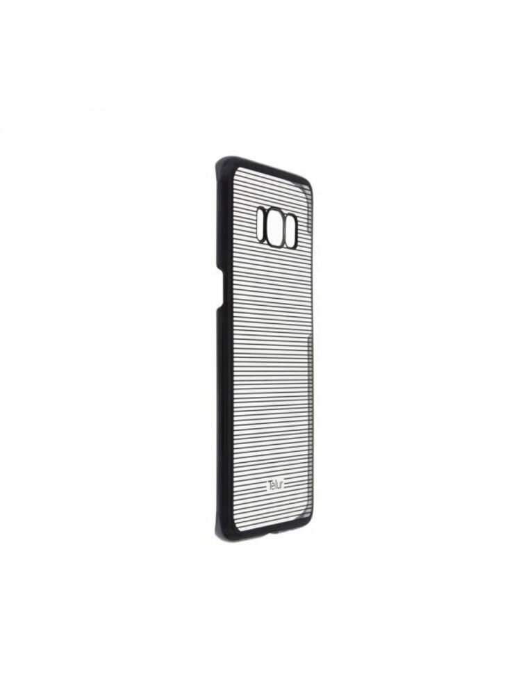Tellur Cover Hard Case for Samsung Galaxy S8, Horizontal Stripes black