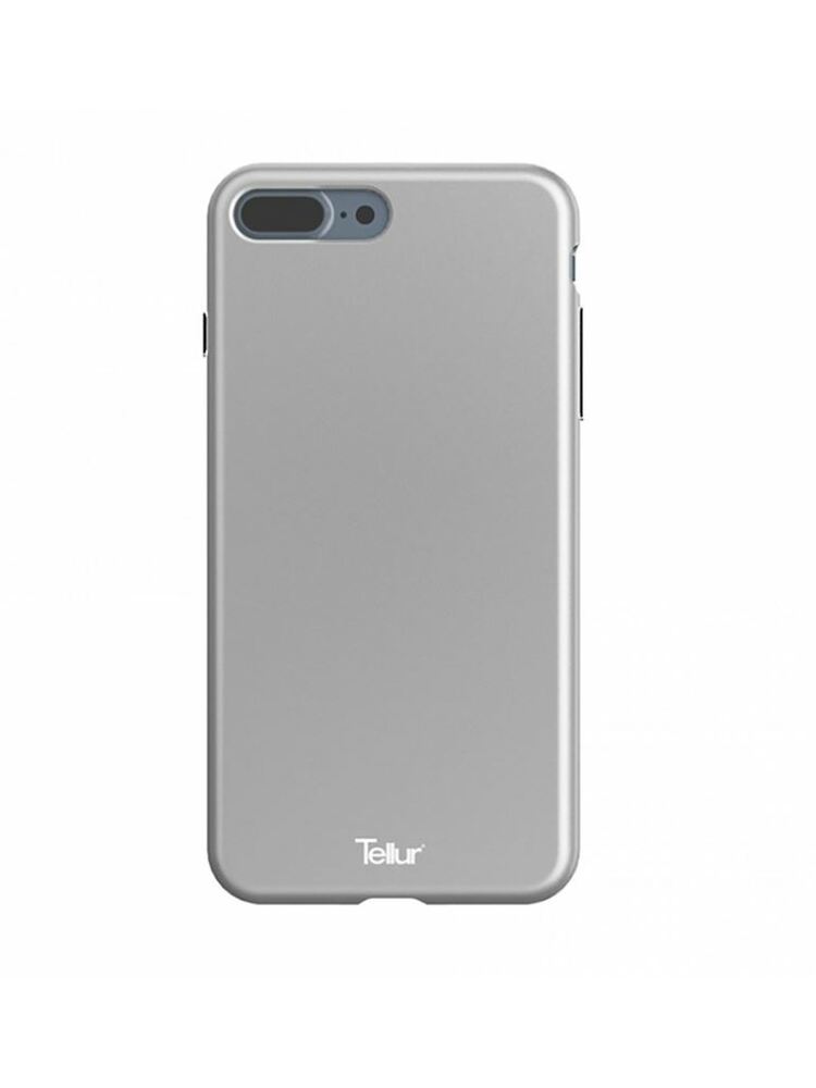 Tellur Cover Premium Soft Solid Fusion for iPhone 7 Plus silver