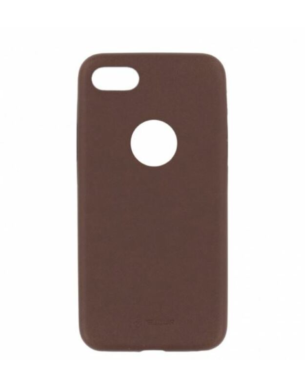 Tellur Cover Slim Synthetic Leather for iPhone 8 brown