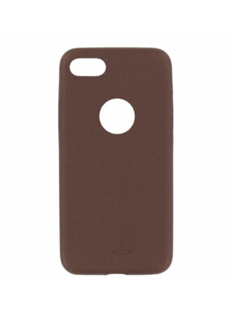 Tellur Cover Slim Synthetic Leather for iPhone 8 brown