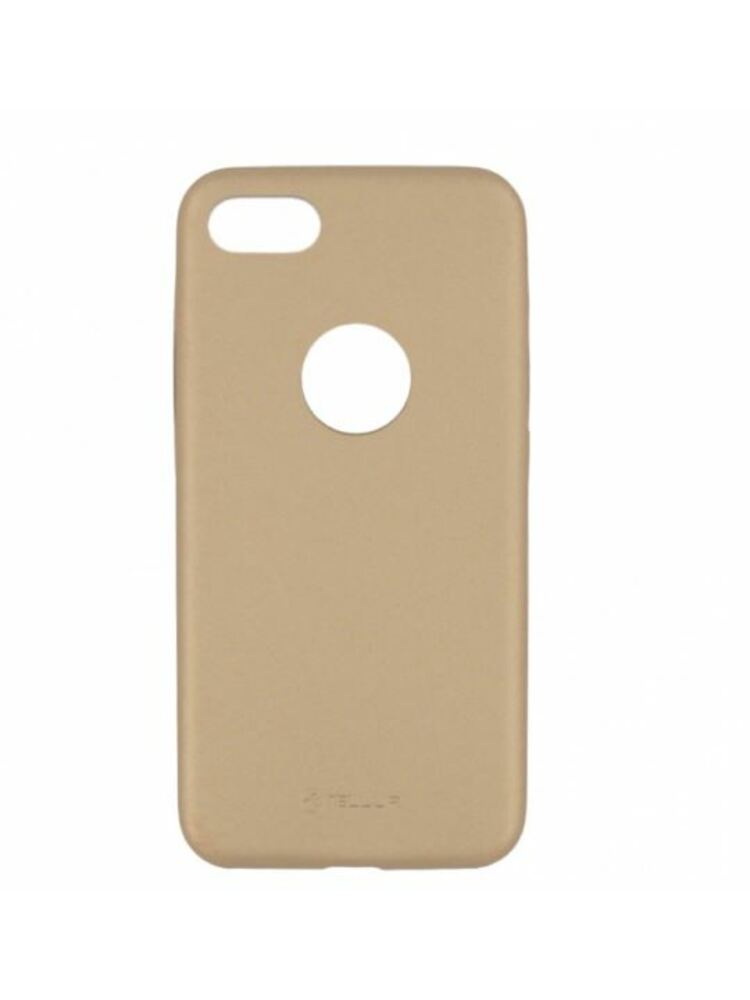 Tellur Cover Slim Synthetic Leather for iPhone 8 gold