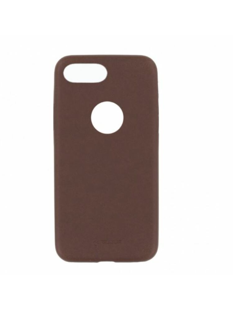 Tellur Cover Slim Synthetic Leather for iPhone 8 Plus brown