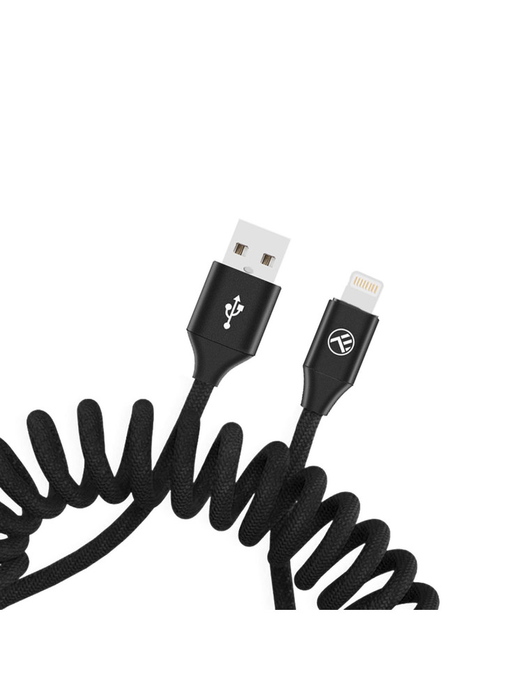 Tellur Data Cable Extendable USB to Lightning 3A 1.8m Black