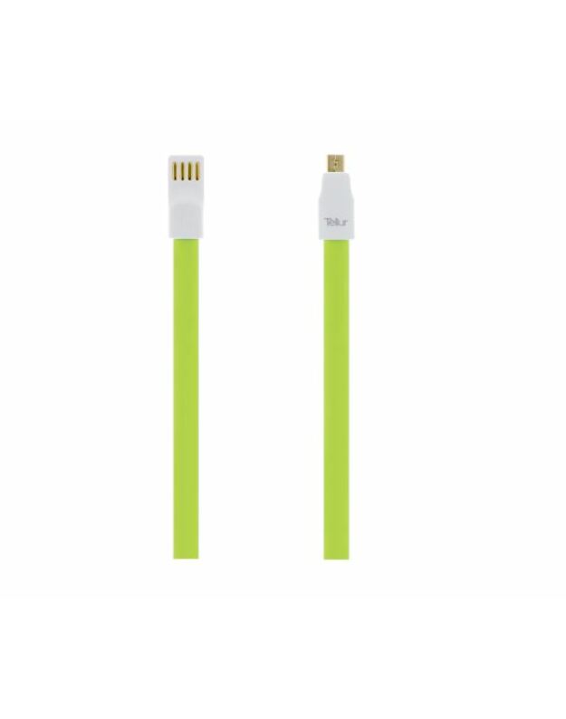 Tellur Data cable Magnetic, USB to Micro USB, 1.2m green