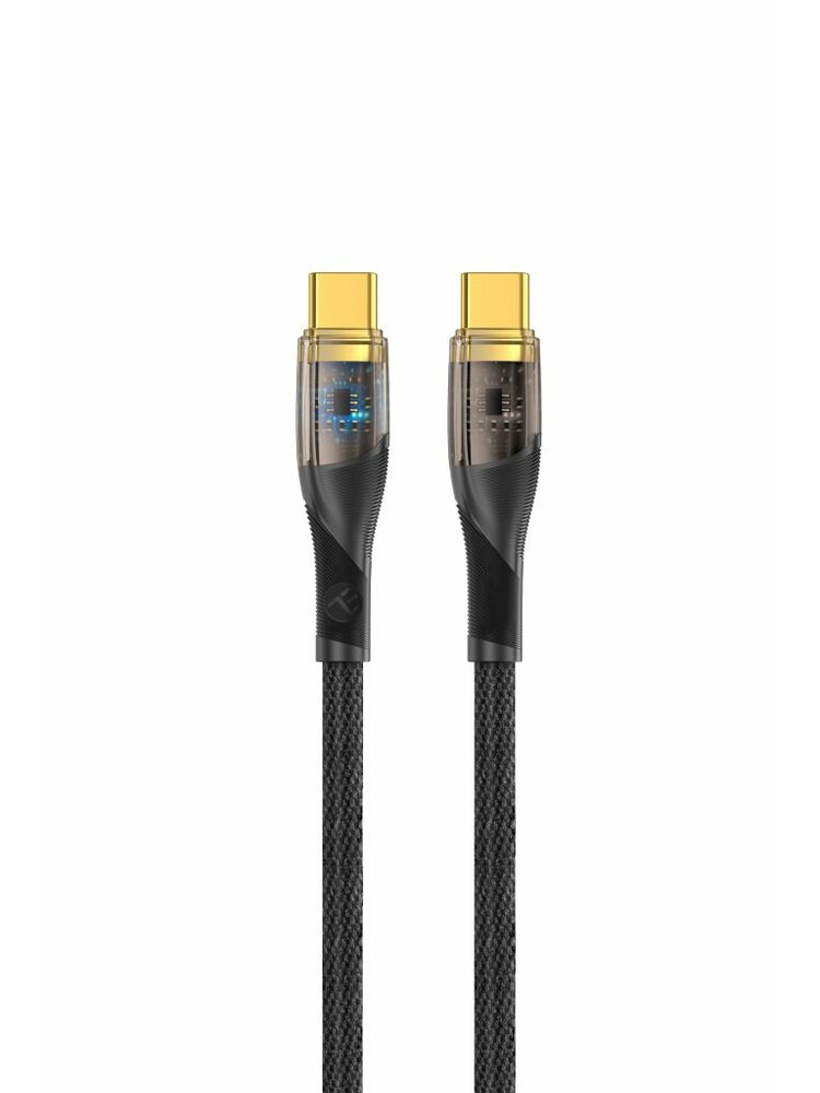 Tellur Data Cable Type-C to Type-C PD60W 100cm Black