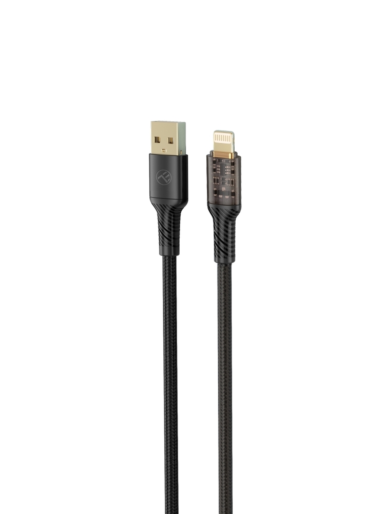 Tellur Data Cable USB to Lightning 2.4A 100cm Black