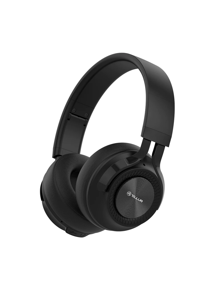Tellur Feel Bluetooth Over-Ear Headphones Black