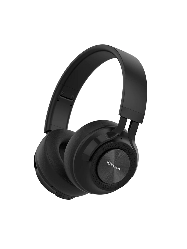 Tellur Feel Bluetooth Over-ear Headphones Black