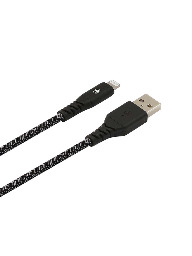 Tellur Green Data cable USB to Lightning 2.4A 1m nylon black