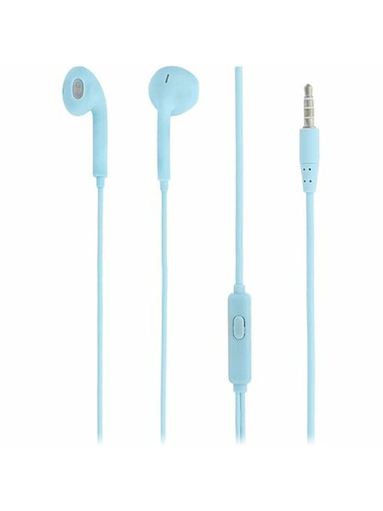 Tellur In-Ear Headset Fly, Noise reduction Memory Foam Ear Plugs blue