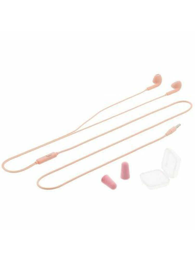 Tellur In-Ear Headset Fly, Noise reduction Memory Foam Ear Plugs pink