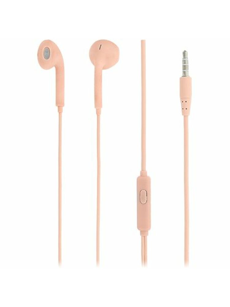 Tellur In-Ear Headset Fly, Noise reduction Memory Foam Ear Plugs pink