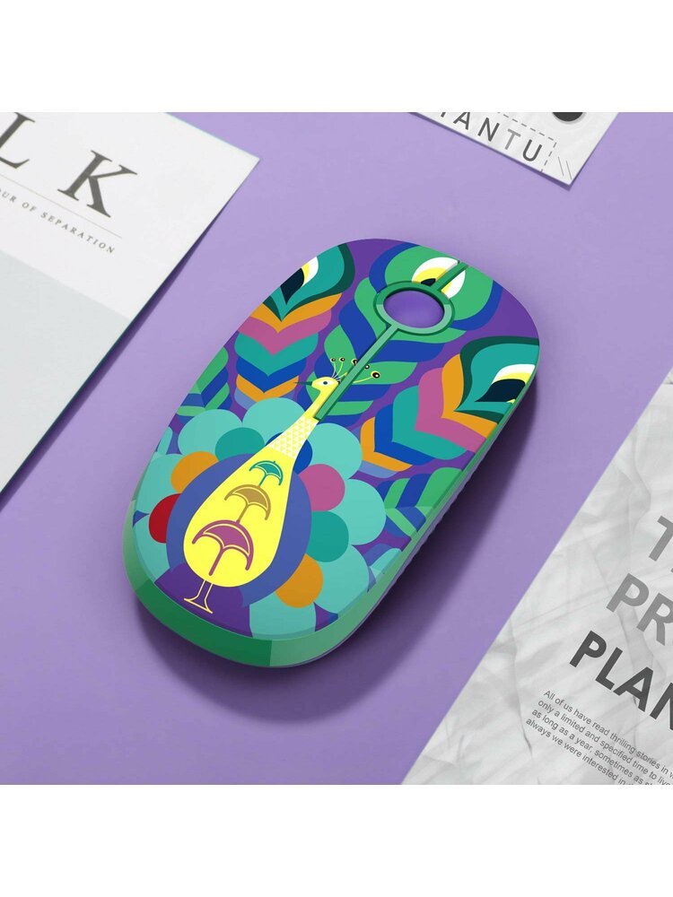 Tellur Kids Wireless Mouse Peacock