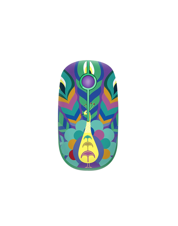 Tellur Kids Wireless Mouse Peacock