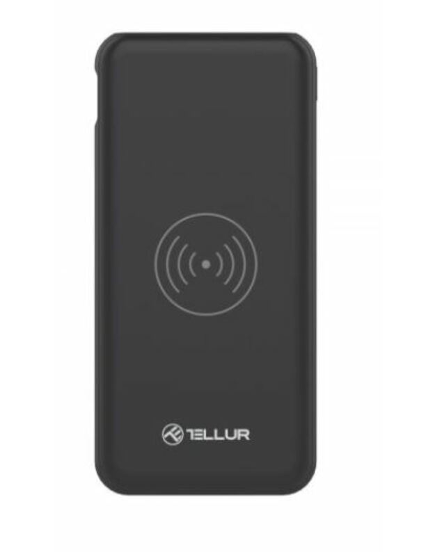 Tellur PBW102 Power Bank 10000mAh Qi wireless 18W black