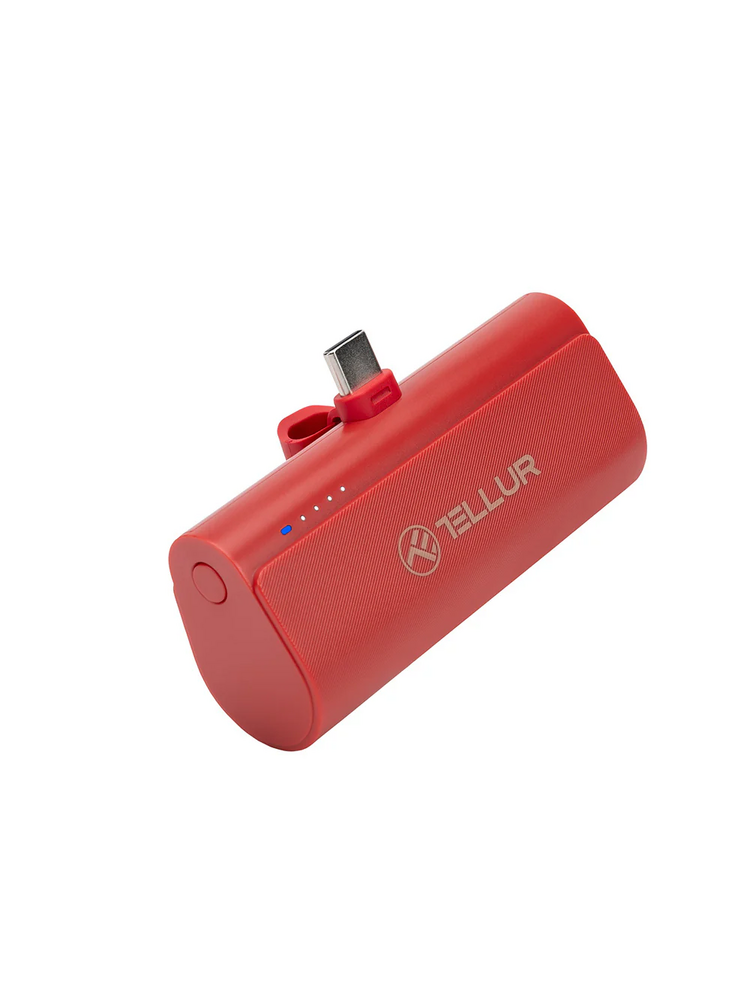 Tellur PD202 Powerbank 5000mAh red