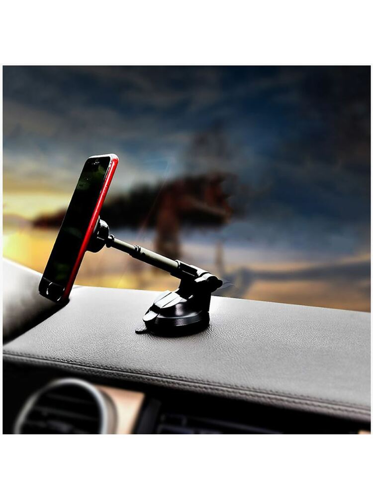 Tellur Phone Holder Magnetic, Suction Cup Mount, Adjustable, MUM, black