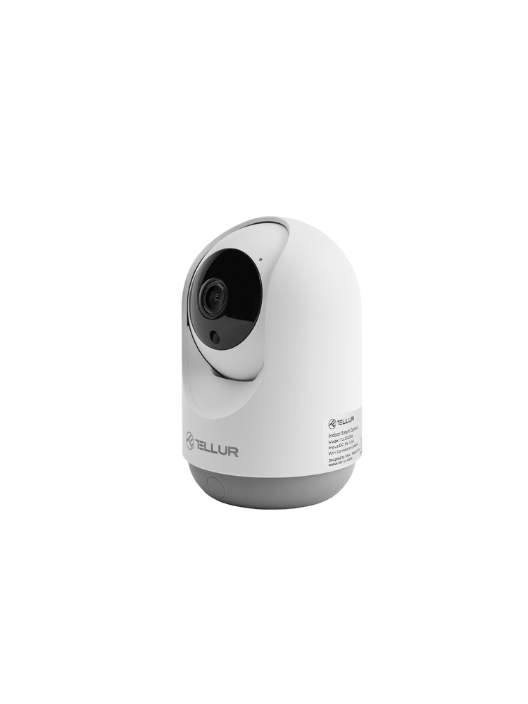 Tellur Smart WiFi Indoor Camera 3MP, UltraHD, Autotracking, PTZ white