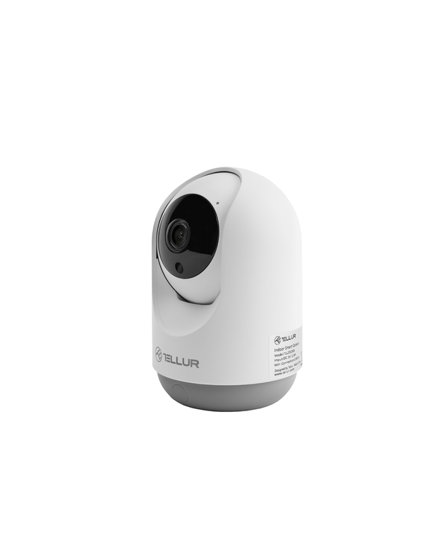 Tellur Smart WiFi Indoor Camera 3MP, UltraHD, Autotracking, PTZ white