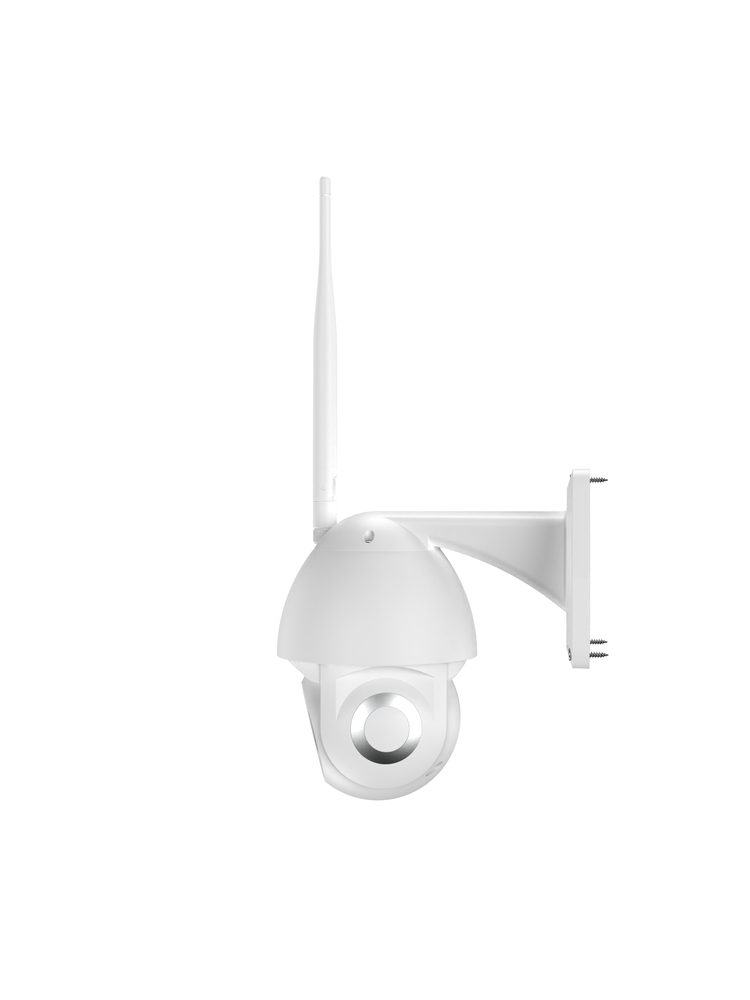 Tellur Smart WiFi Outdoor Camera 3MP, UltraHD, Autotracking, PTZ white