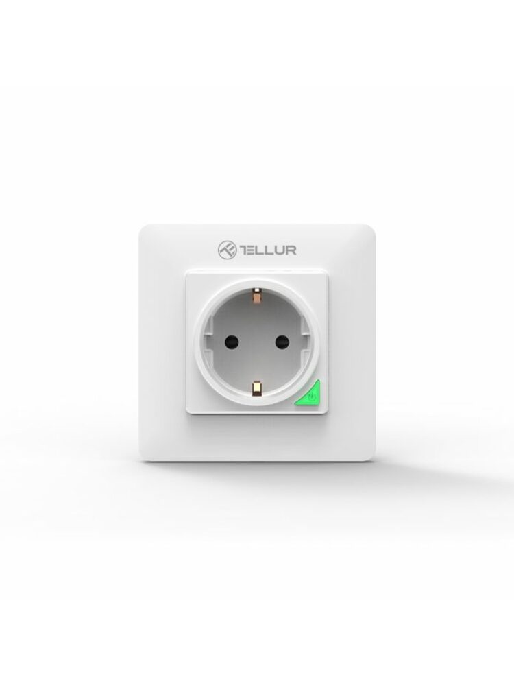 Tellur Smart WiFi Wall Plug 3000w, 16A, white