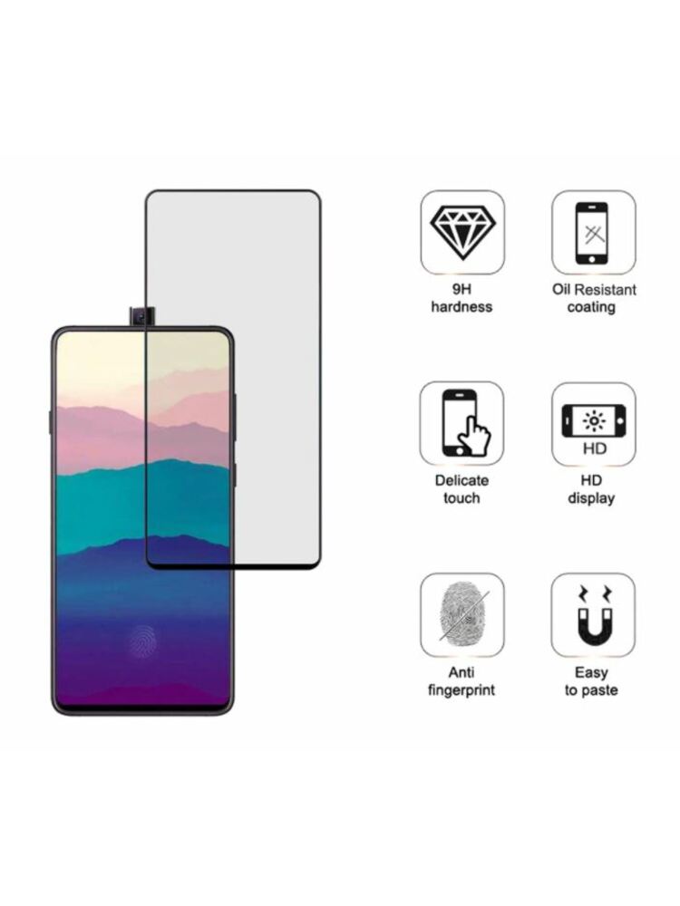 Tellur Tempered Glass 2.5D Full Glue for Samsung Galaxy A90 black