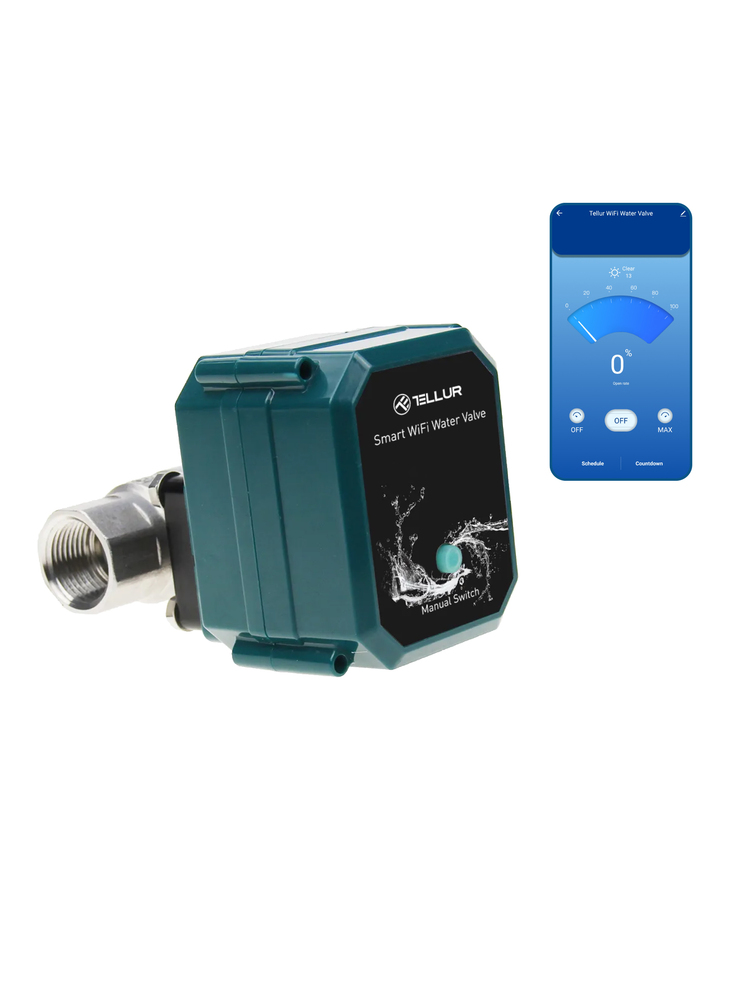 Tellur WiFi Smart Water Valve