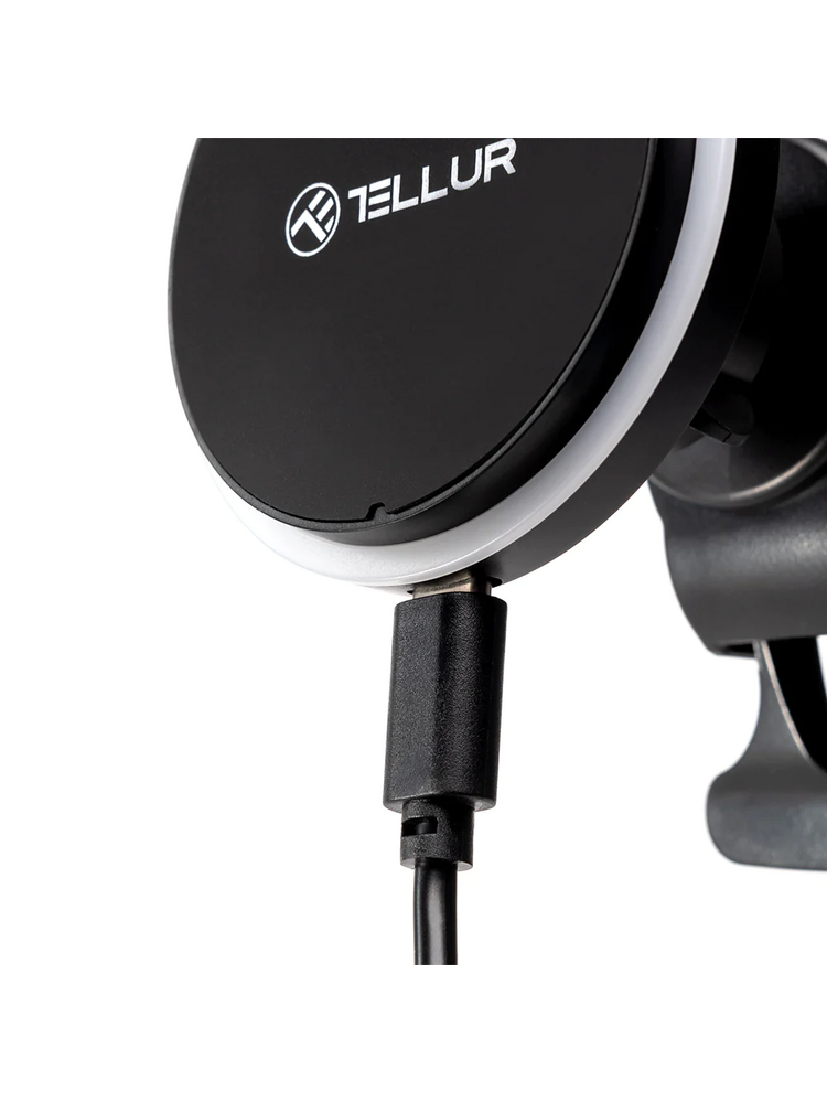 Tellur Wireless car charger, MagSafe compatible, 15W black