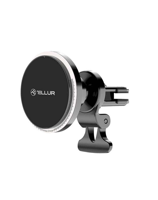 Tellur Wireless car charger, MagSafe compatible, 15W black
