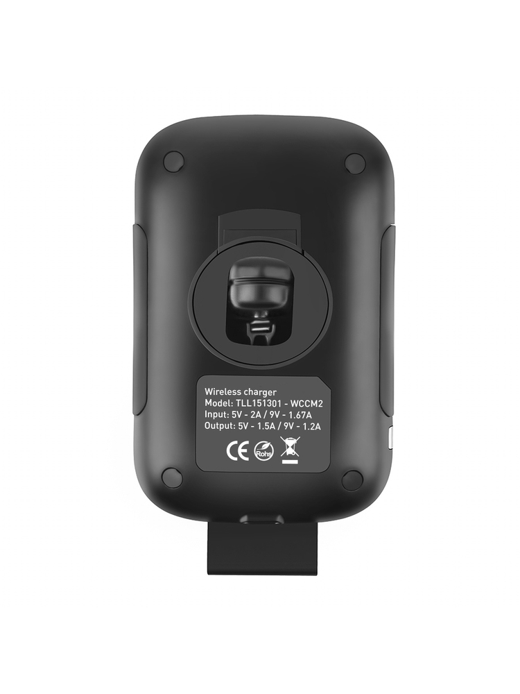 Tellur Wireless car charger, QI certified, 10W, IR sensor, WCCM2 black