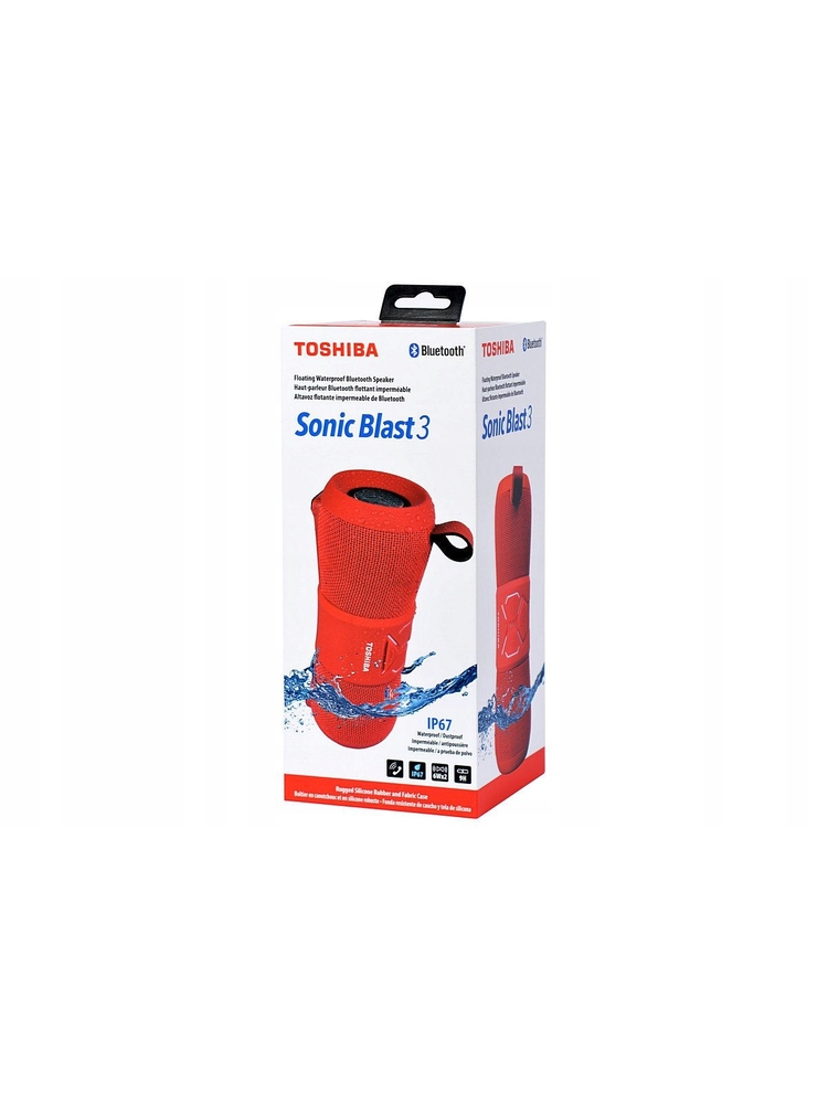 Toshiba Sonic Blast 3 TY-WSP200 red