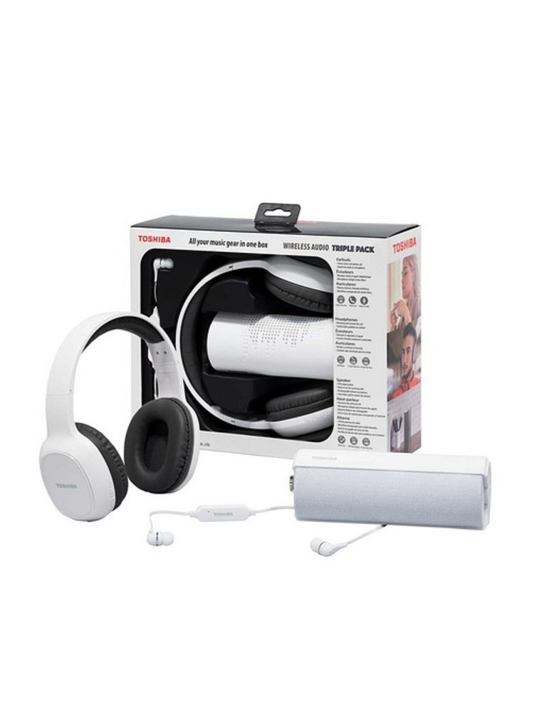 Toshiba Wireless Audio Triple Pack HSP-3P19 white