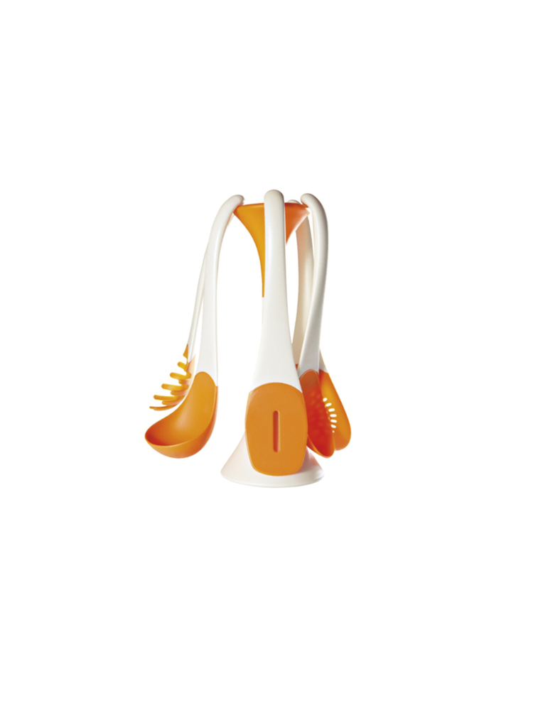 ViceVersa 5 kitchen tools set attraction orange 13722