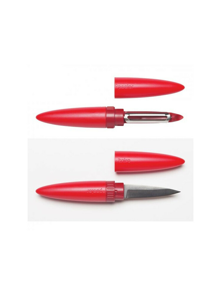 ViceVersa inky patato peeler red 13532