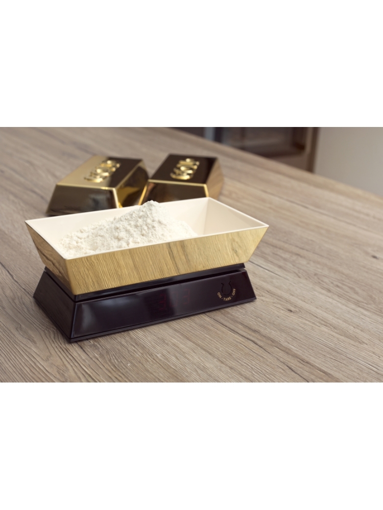 ViceVersa Kitchen Scale 5kg gold 12982