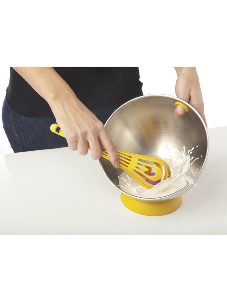 ViceVersa Kogel Mogel Bowl + Whisk Set yellow 16221